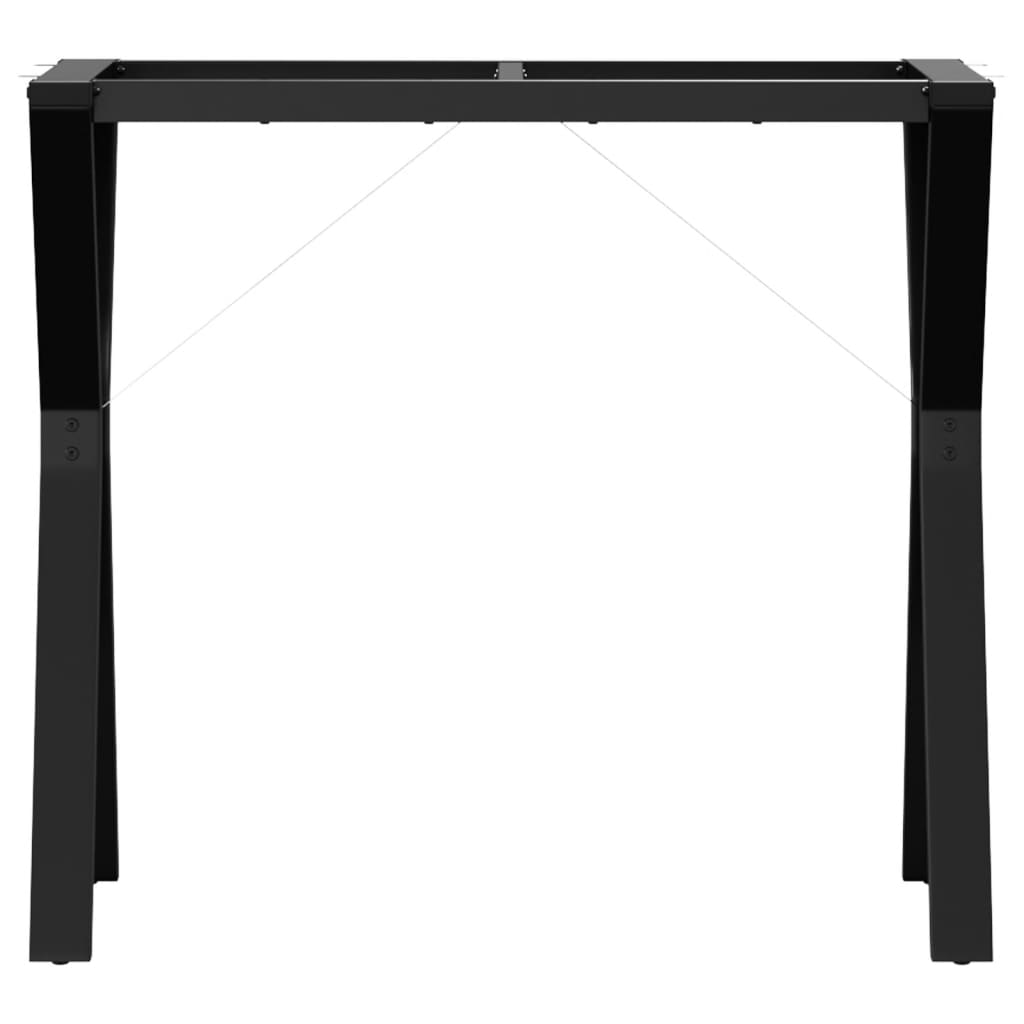 vidaXL Picioare masă de sufragerie Y-Frame 80x40x73 cm Oţel