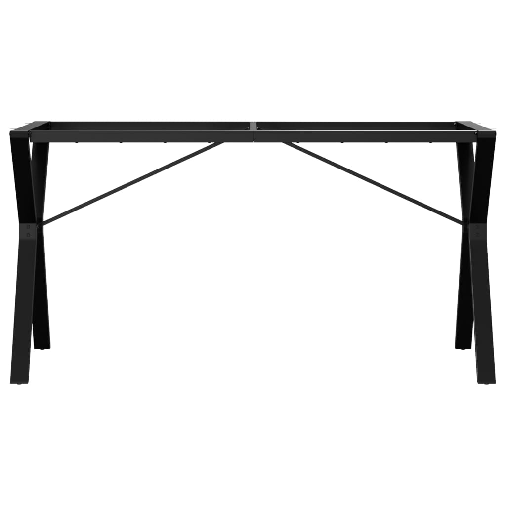 vidaXL Picioare masă de sufragerie Y-Frame 140x60x73 cm Oţel