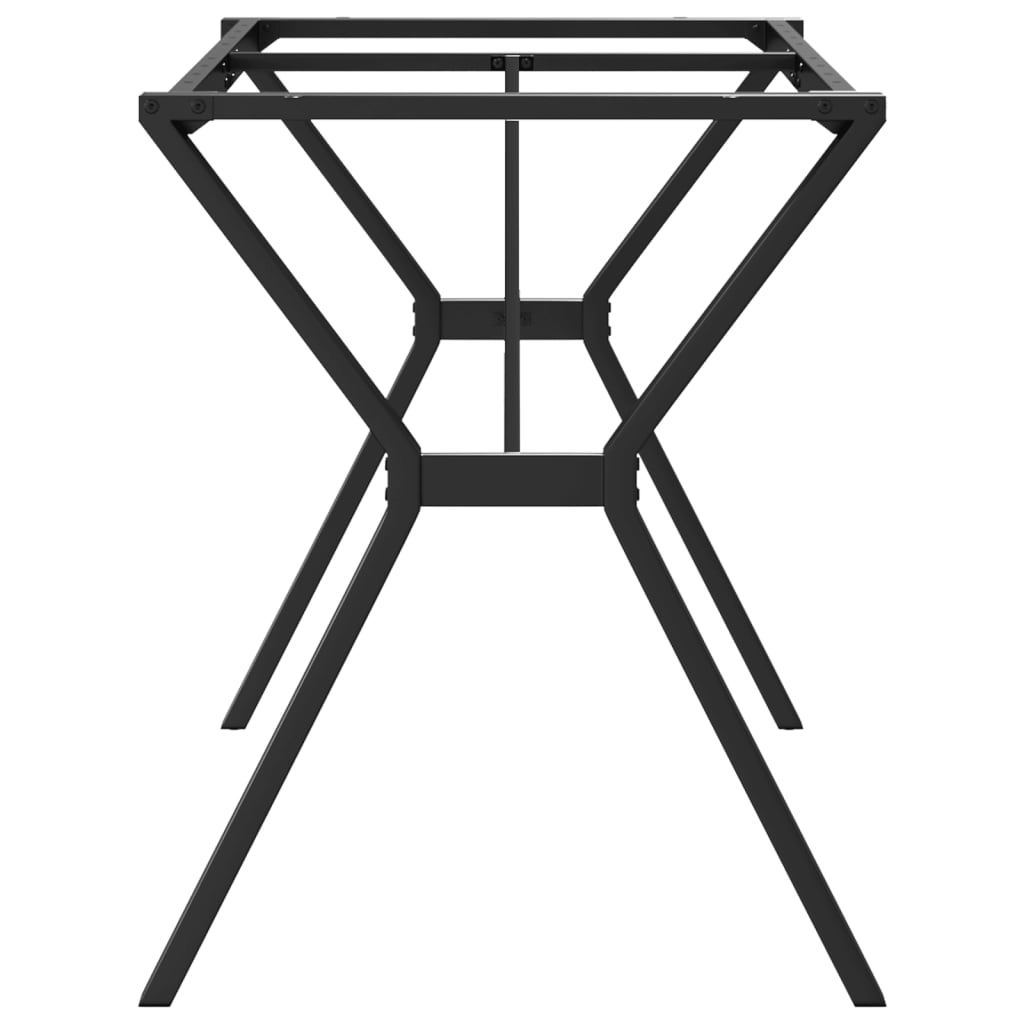 vidaXL Picioare masă de sufragerie Y-Frame 140x60x73 cm Oţel