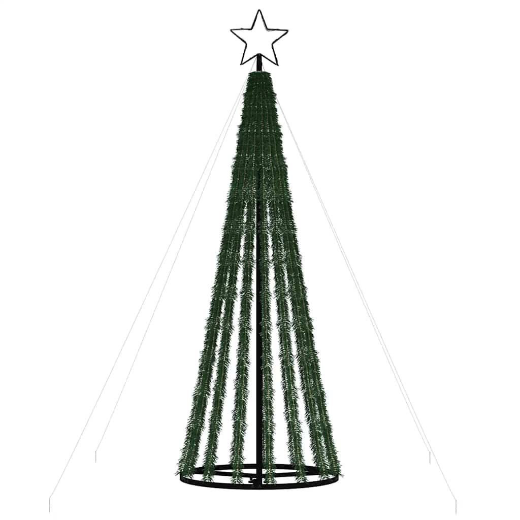 vidaXL Pom de Crăciun LED 275 LED-uri Albastru 180 cm vidaXL Pom de Crăciun LED 275 LED-uri Albastru 180 cm