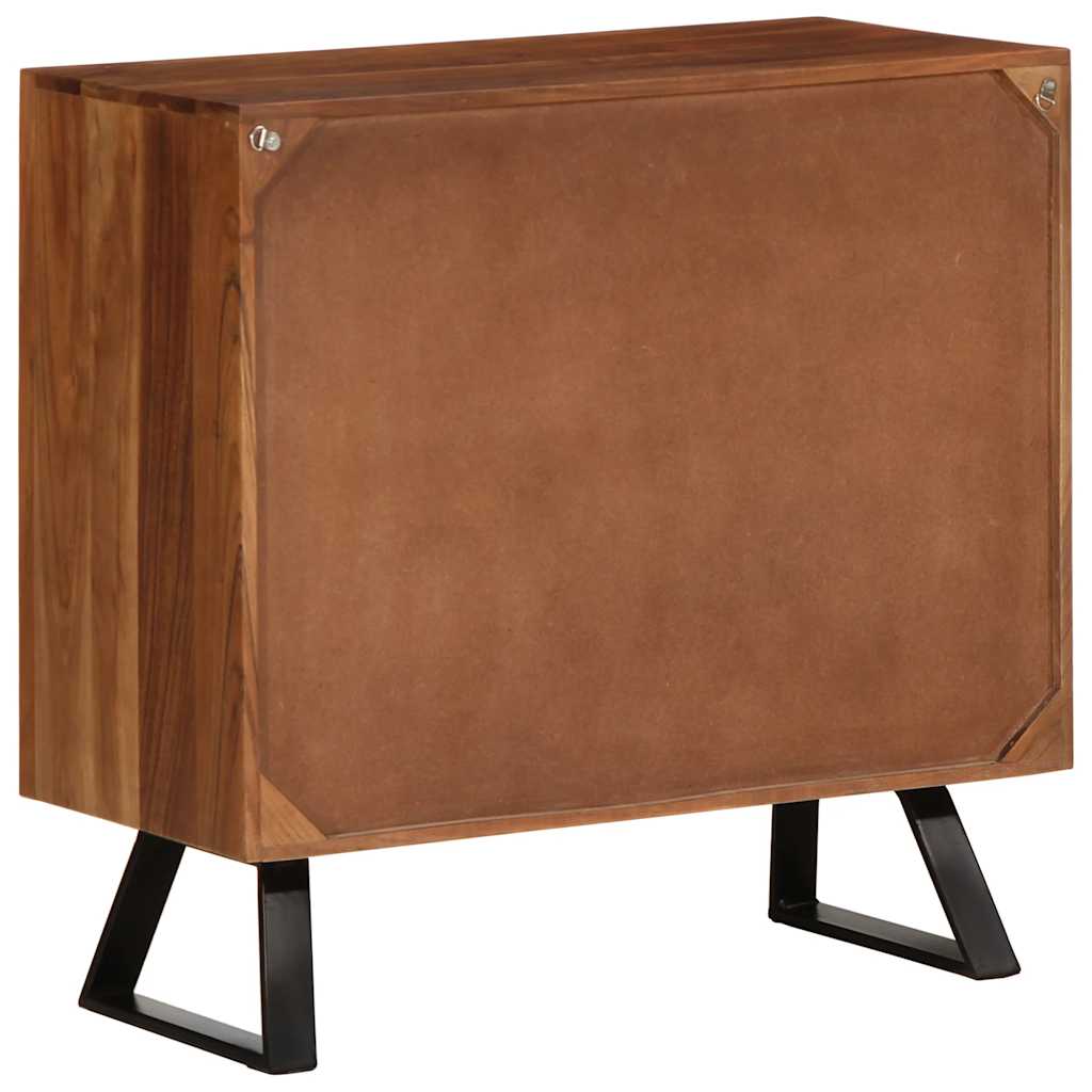 vidaXL Dulap cu sertar maro miere 70x35x70 cm lemn masiv de salcâm vidaXL Dulap cu sertar maro miere 70x35x70 cm lemn masiv de salcâm