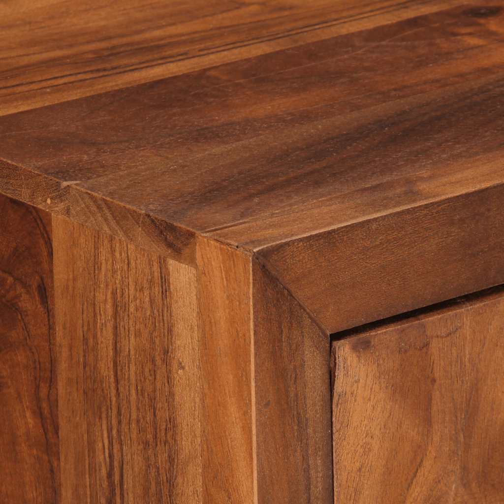 vidaXL Dulap cu sertar maro miere 70x35x70 cm lemn masiv de salcâm vidaXL Dulap cu sertar maro miere 70x35x70 cm lemn masiv de salcâm