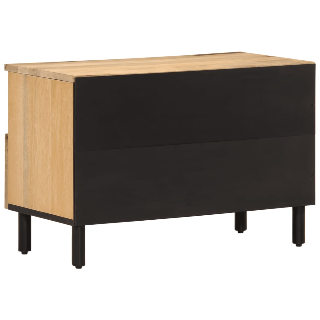 vidaXL Comodă TV, 70x33x46 cm, lemn masiv de mango