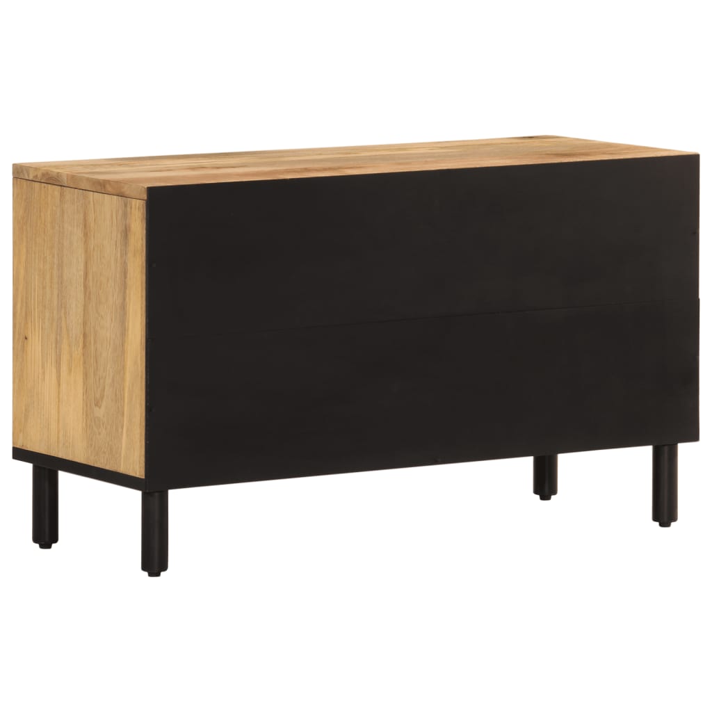 vidaXL Comodă TV, 80x31x46 cm, lemn masiv de mango