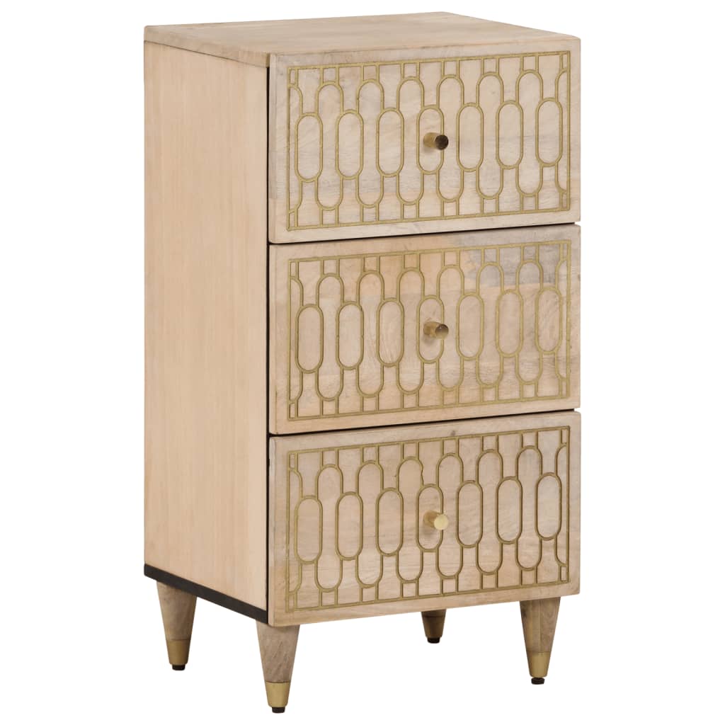 vidaXL Dulap lateral, 40x33x75 cm, lemn masiv de mango vidaXL Dulap lateral, 40x33x75 cm, lemn masiv de mango