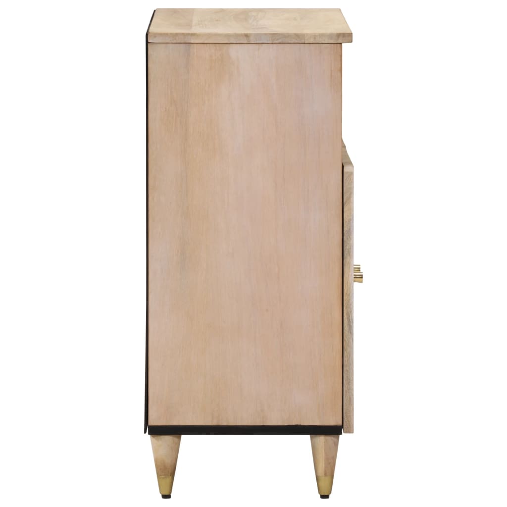 vidaXL Dulap lateral, 60x33x75 cm, lemn masiv de mango
