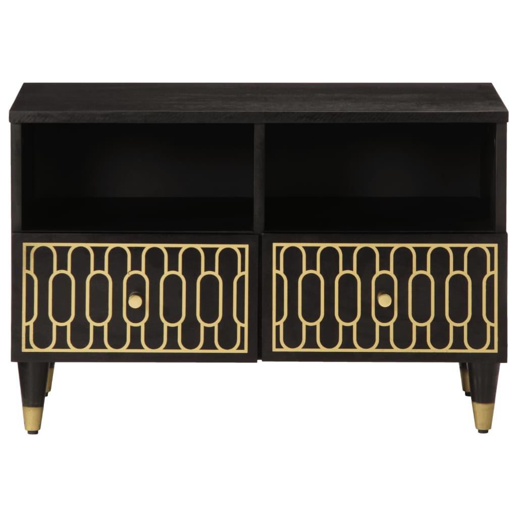 vidaXL Comodă TV, 70x33x46 cm, lemn masiv de mango vidaXL Comodă TV, 70x33x46 cm, lemn masiv de mango