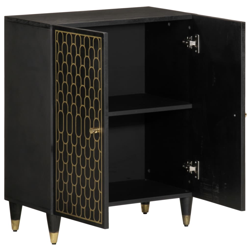 vidaXL Dulap lateral, 60x33x75 cm, lemn masiv de mango