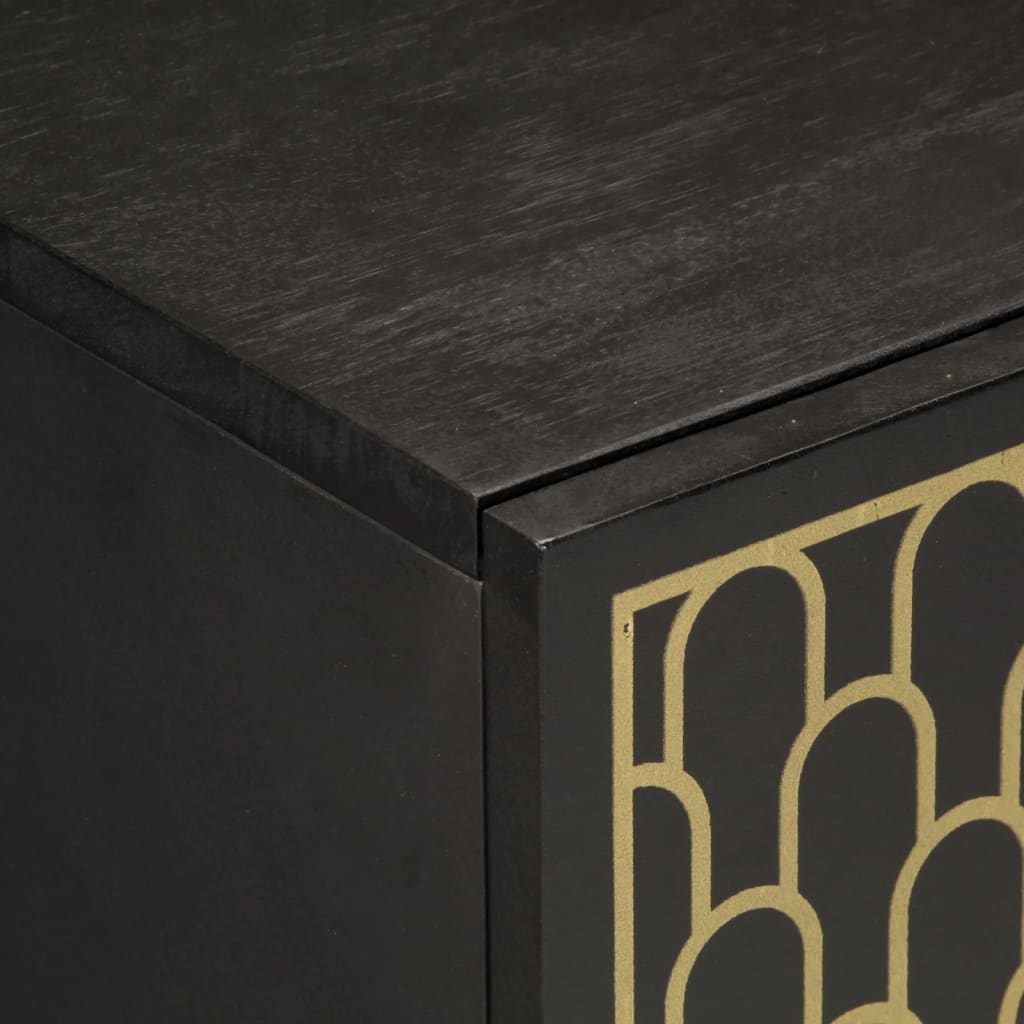 vidaXL Dulap lateral, 60x33x75 cm, lemn masiv de mango