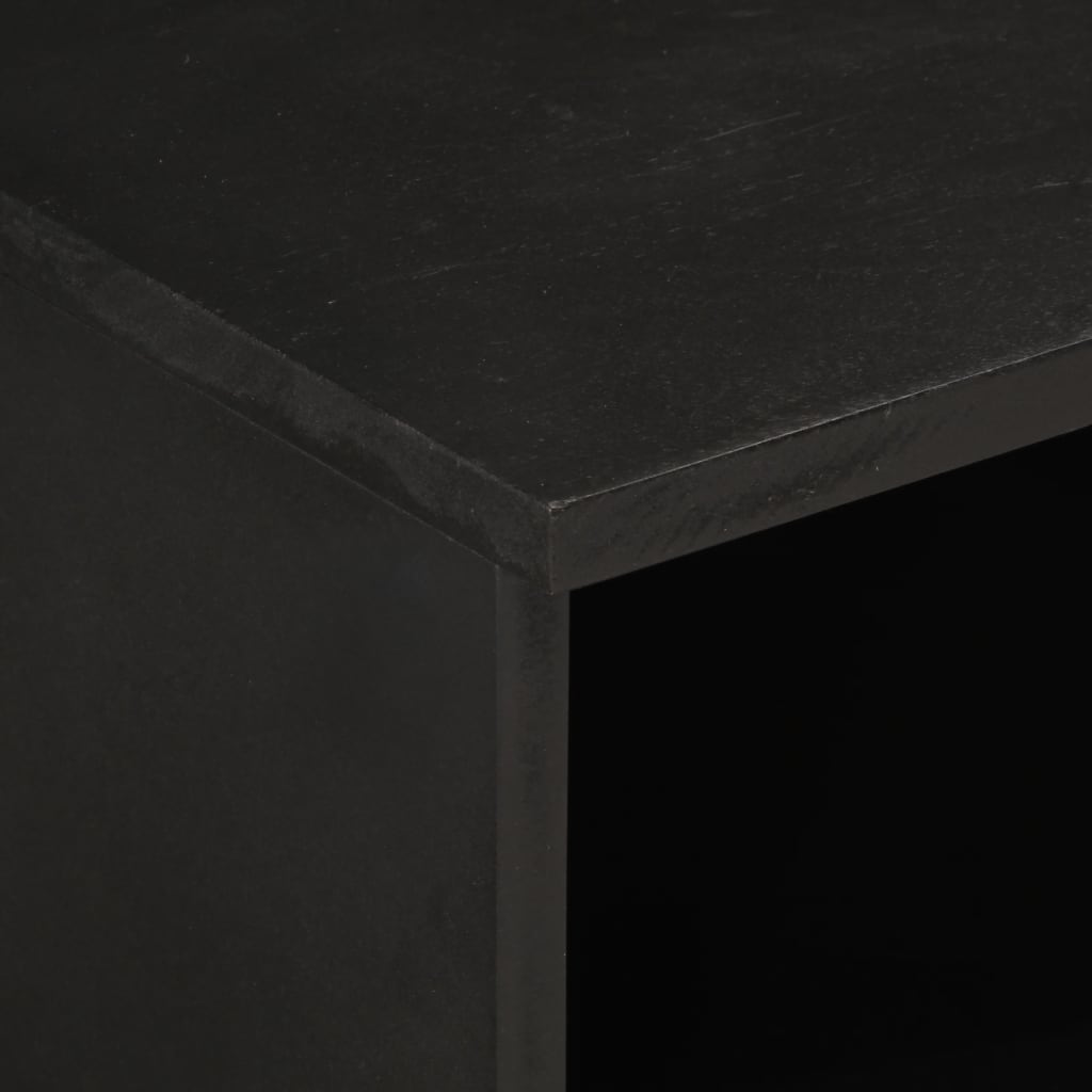 vidaXL Comodă TV, 100x33x46 cm, lemn masiv de mango