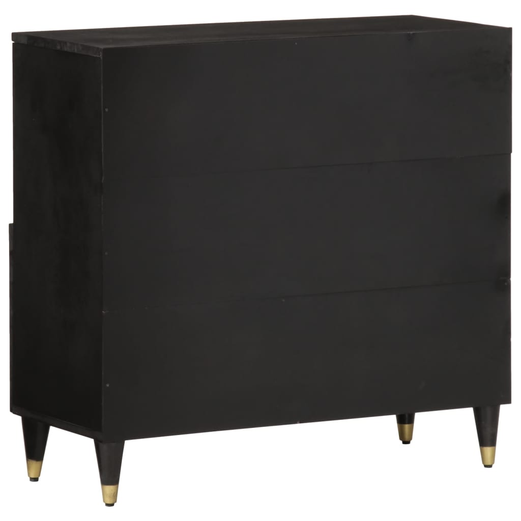 vidaXL Dulap lateral, 80x33x75 cm, lemn masiv de mango