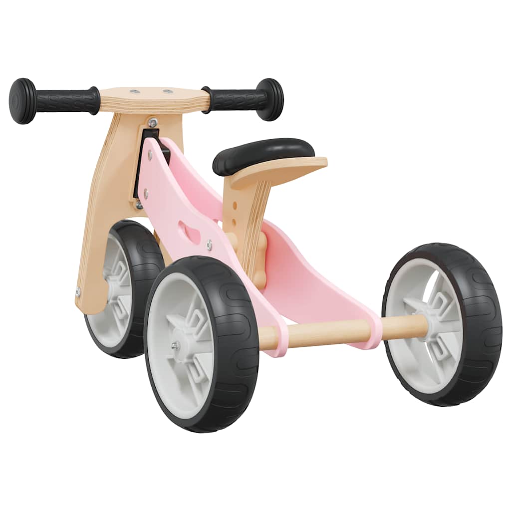 vidaXL Bicicletă de echilibru pentru copii 2 în 1, roz vidaXL Bicicletă de echilibru pentru copii 2 în 1, roz