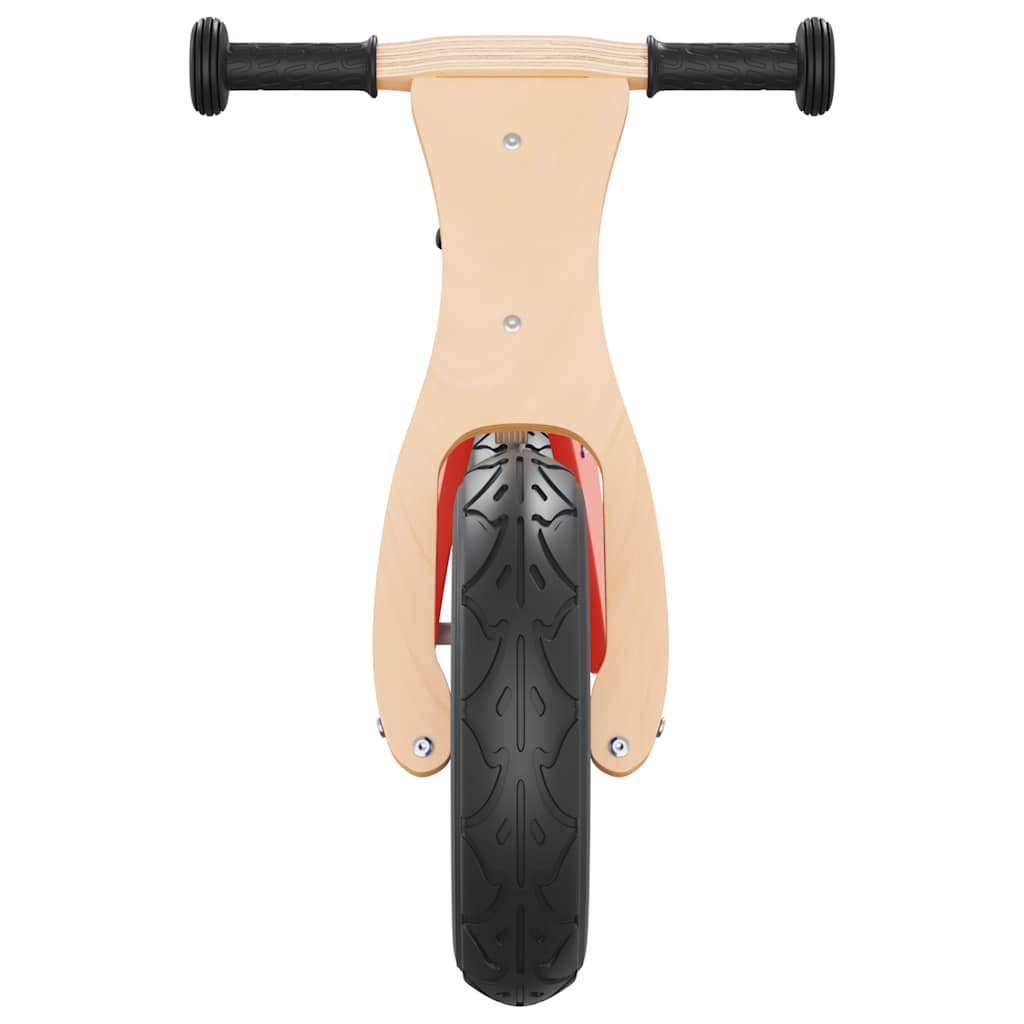 vidaXL Bicicletă echilibru pentru copii, cauciucuri pneumatice, roșu vidaXL Bicicletă echilibru pentru copii, cauciucuri pneumatice, roșu