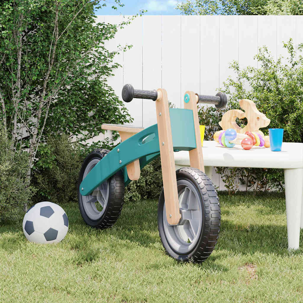 vidaXL Bicicletă de echilibru pentru copii, albastru