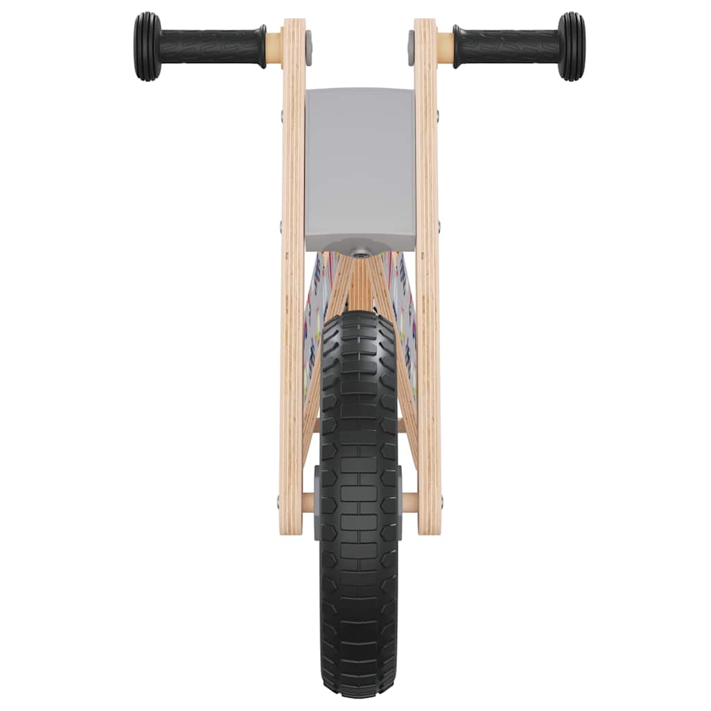 vidaXL Bicicletă de echilibru pentru copii, imprimeu și Gri vidaXL Bicicletă de echilibru pentru copii, imprimeu și Gri