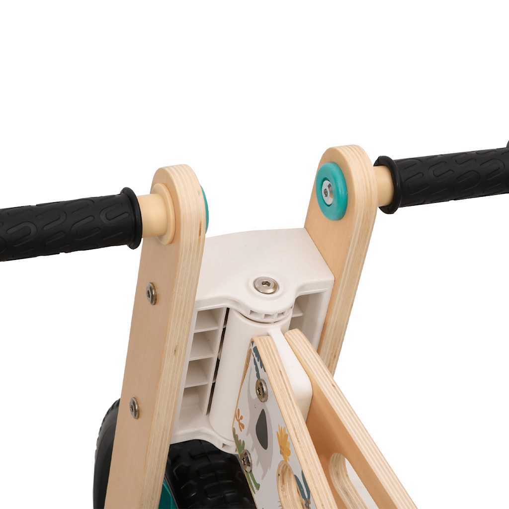 vidaXL Bicicletă de echilibru pentru copii, imprimeu și albastru vidaXL Bicicletă de echilibru pentru copii, imprimeu și albastru