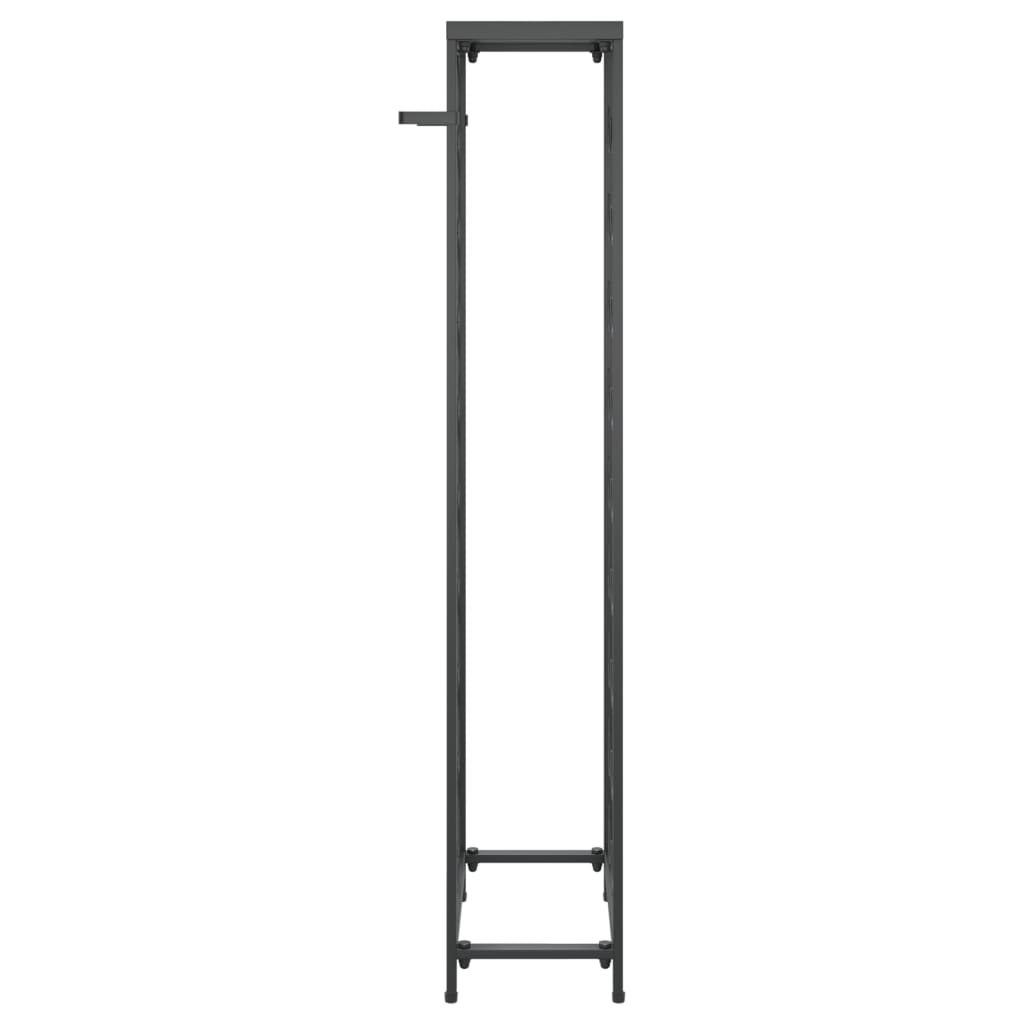 vidaXL Suport sticle vin 27 de sticle, negru 34x18x100 cm fier forjat vidaXL Suport sticle vin 27 de sticle, negru 34x18x100 cm fier forjat