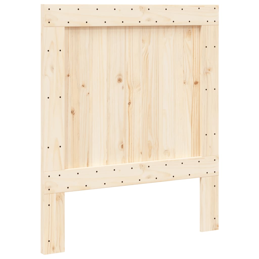 vidaXL Tăblie de pat, 80x104 cm, lemn masiv de pin