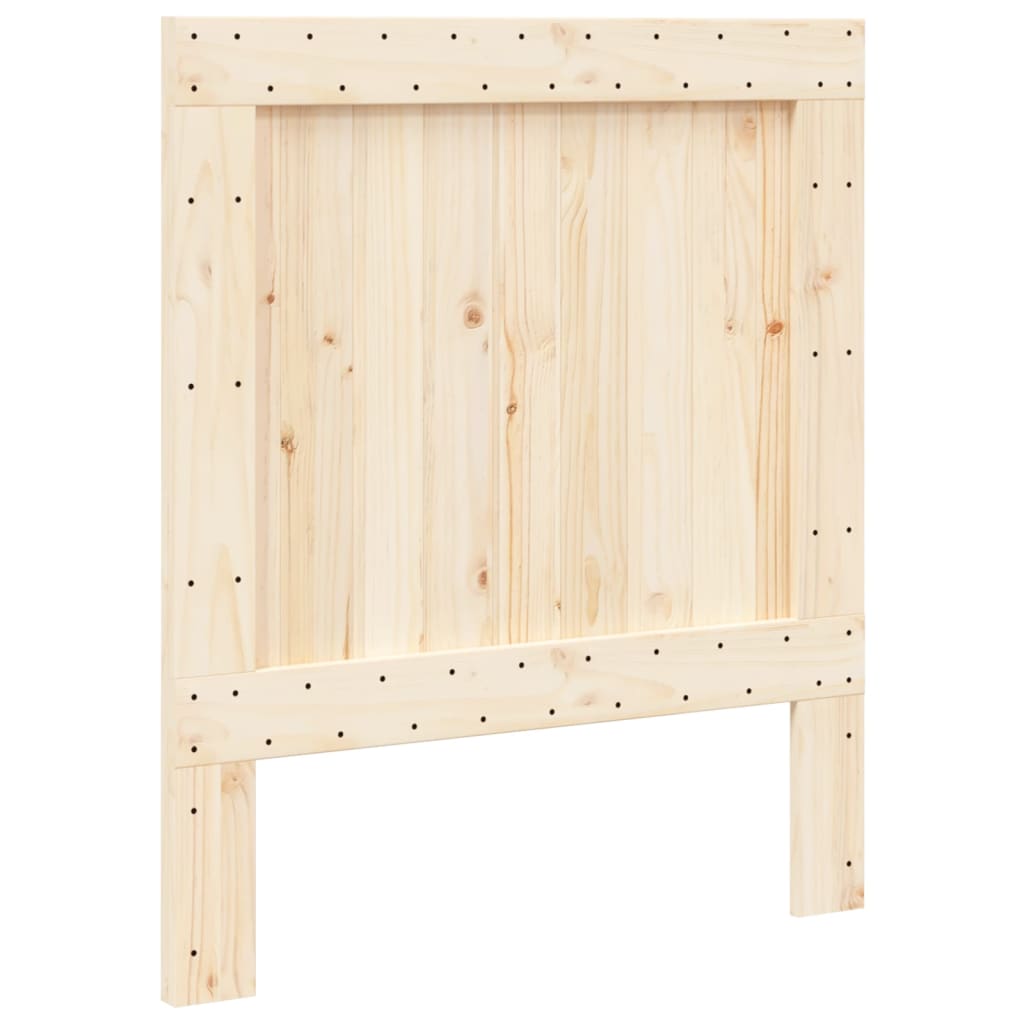 vidaXL Tăblie de pat, 90x104 cm, lemn masiv de pin