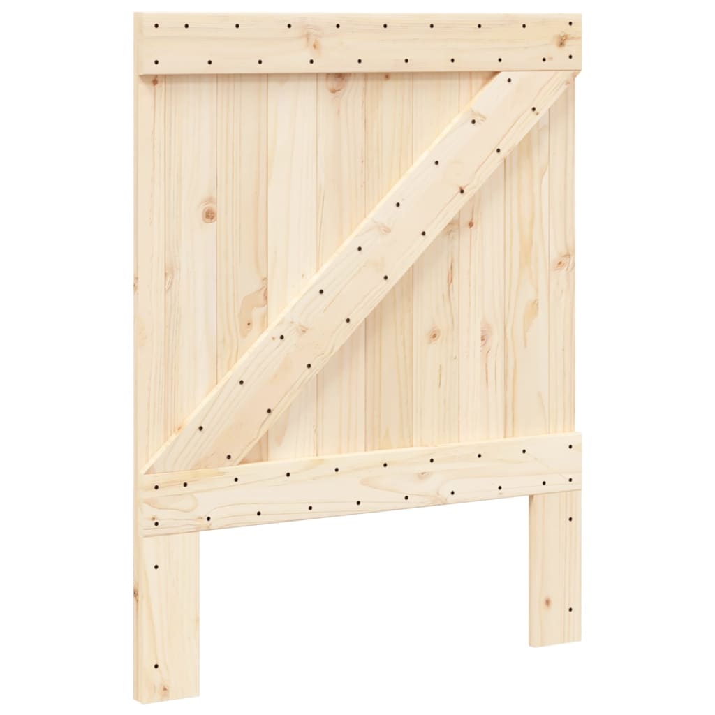 vidaXL Tăblie de pat, 80x104 cm, lemn masiv de pin