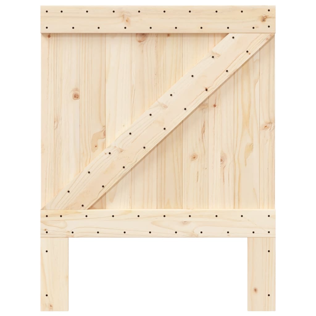 vidaXL Tăblie de pat, 80x104 cm, lemn masiv de pin