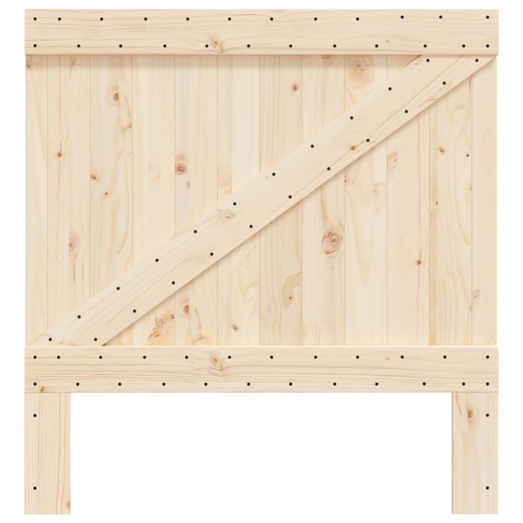 vidaXL Tăblie de pat, 100x104 cm, lemn masiv de pin