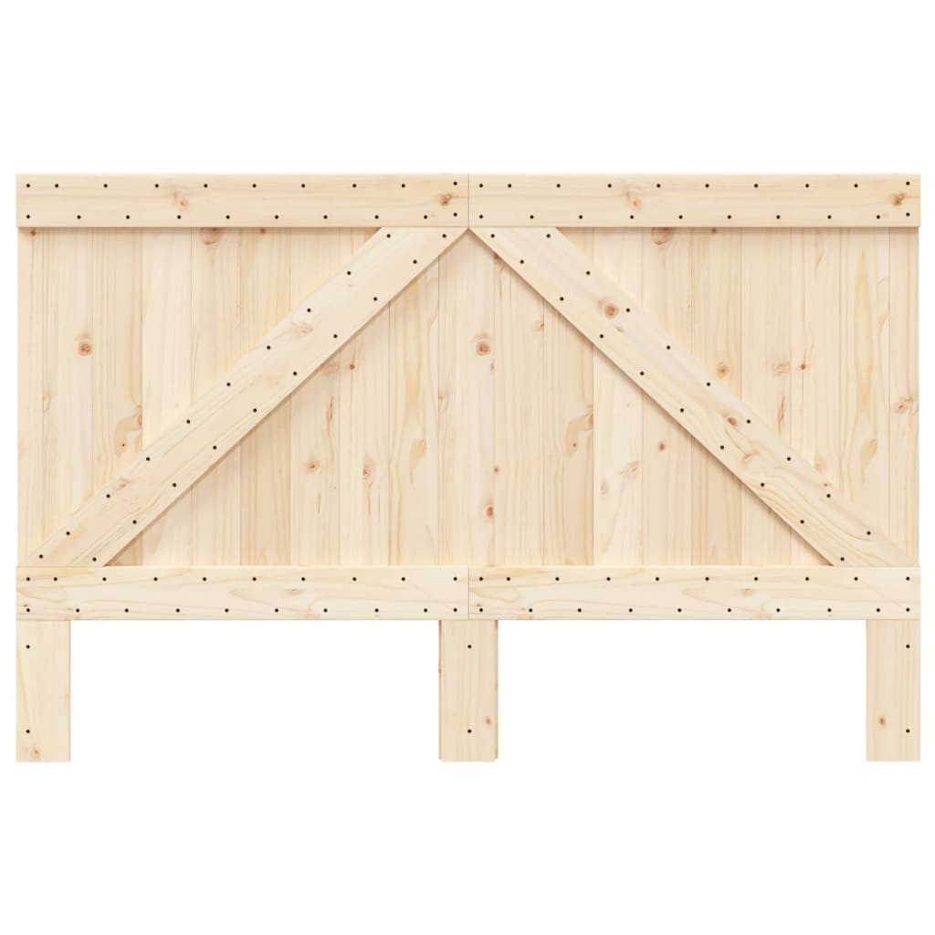 vidaXL Tăblie de pat, 160x104 cm, lemn masiv de pin