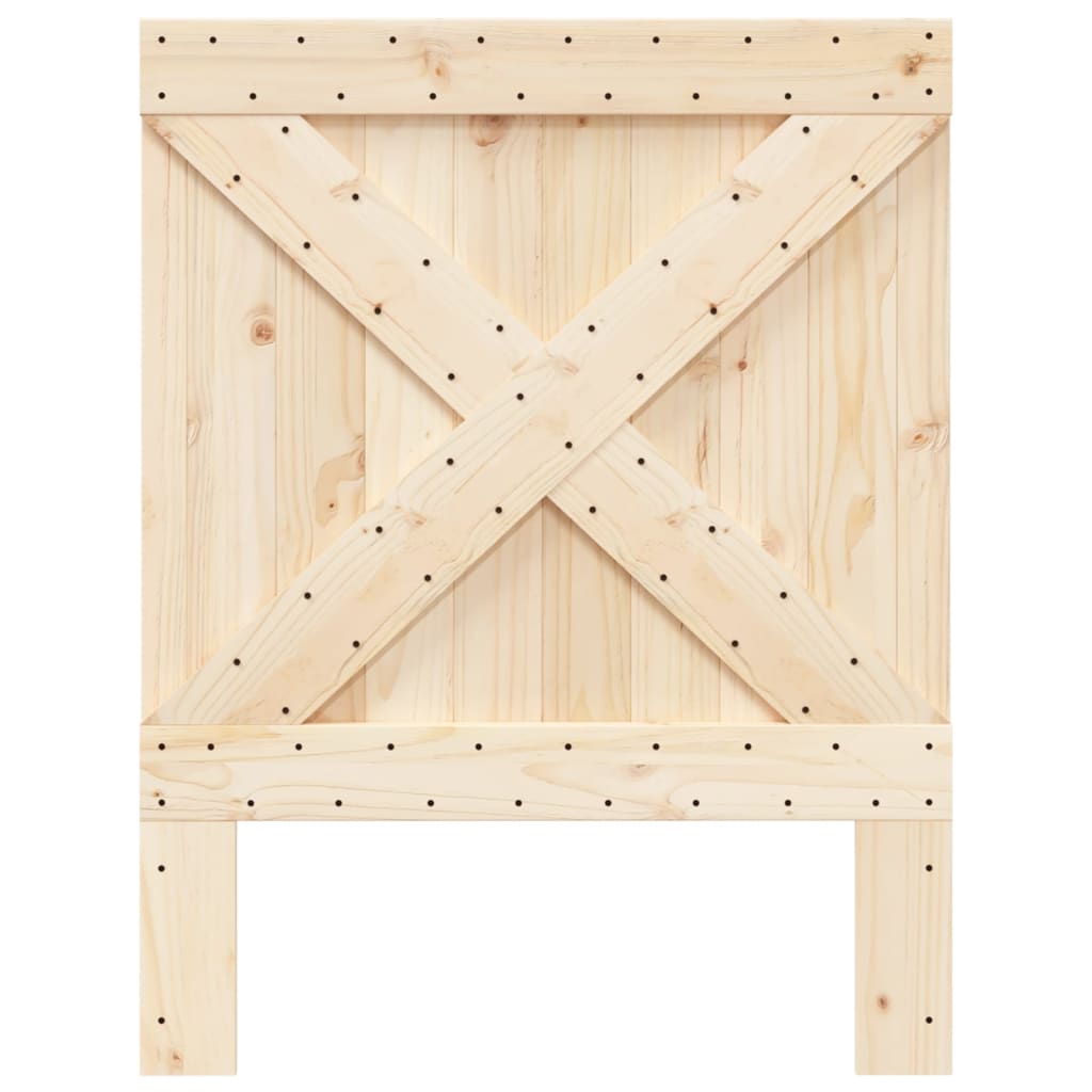vidaXL Tăblie de pat, 80x104 cm, lemn masiv de pin vidaXL Tăblie de pat, 80x104 cm, lemn masiv de pin