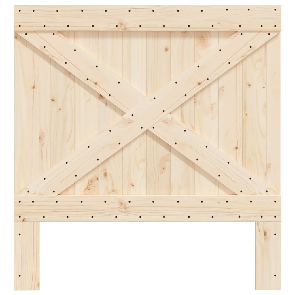 vidaXL Tăblie de pat, 100x104 cm, lemn masiv de pin