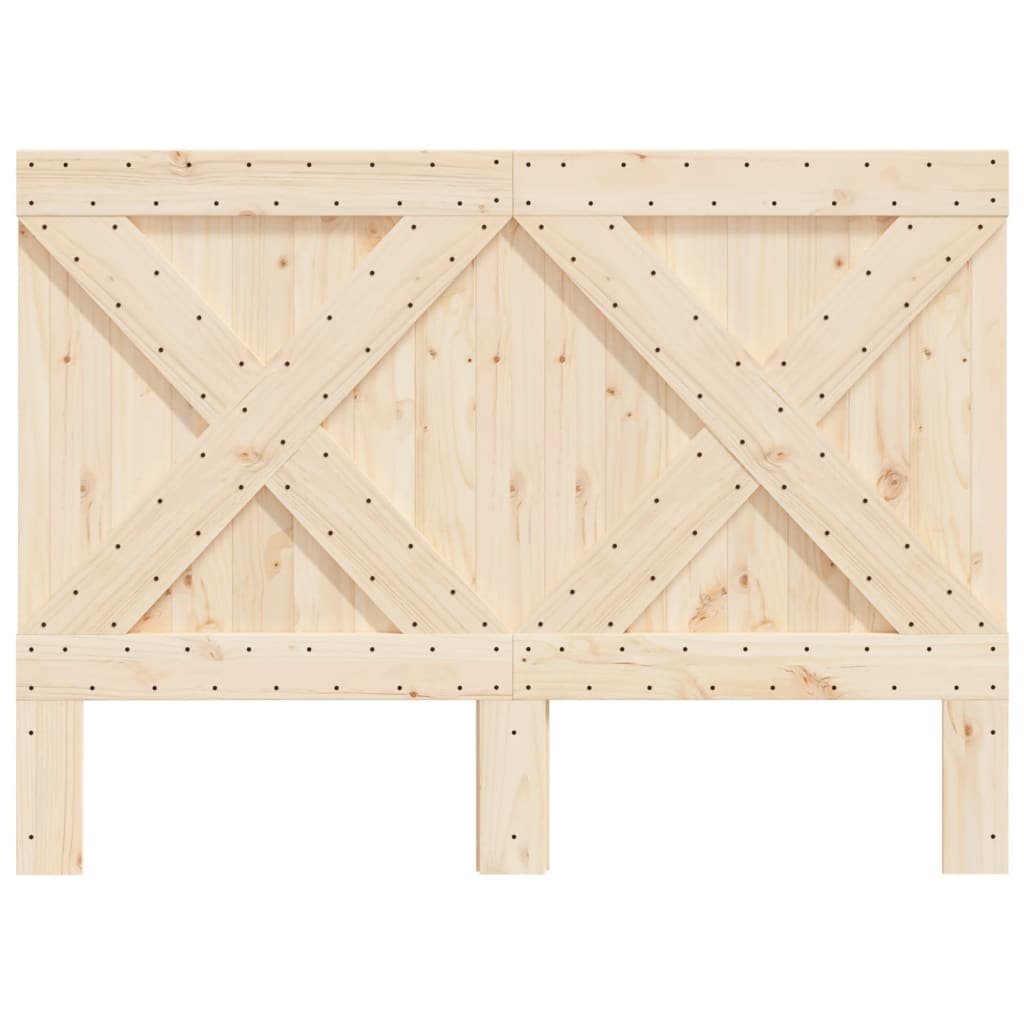 vidaXL Tăblie de pat, 140x104 cm, lemn masiv de pin