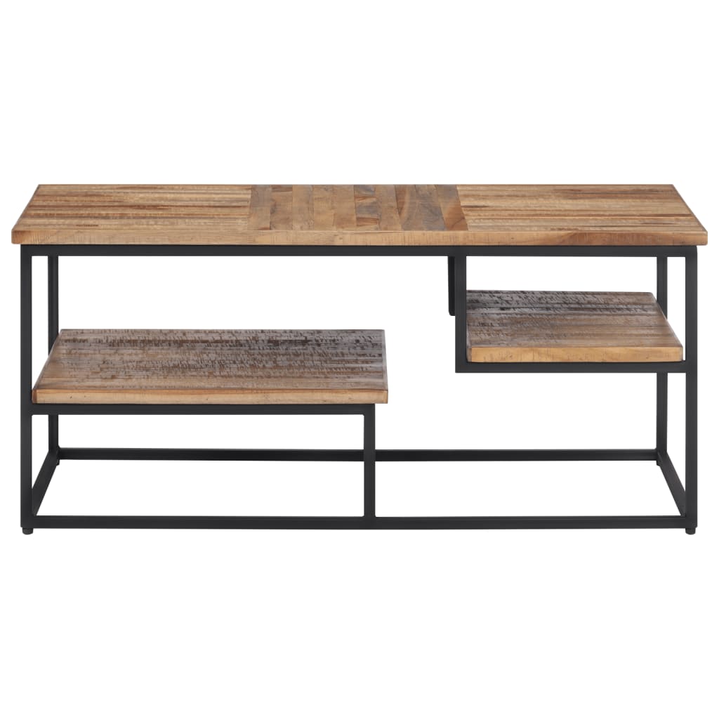 vidaXL Măsuță de cafea, 90x50x39 cm, lemn masiv de tec reciclat vidaXL Măsuță de cafea, 90x50x39 cm, lemn masiv de tec reciclat