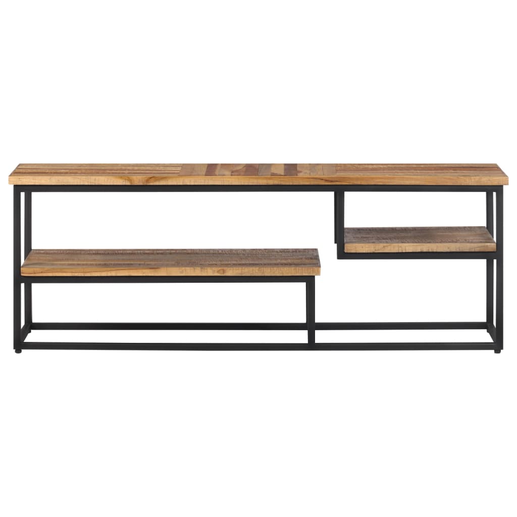 vidaXL Comodă TV, 110x30x39 cm, lemn masiv de tec reciclat vidaXL Comodă TV, 110x30x39 cm, lemn masiv de tec reciclat