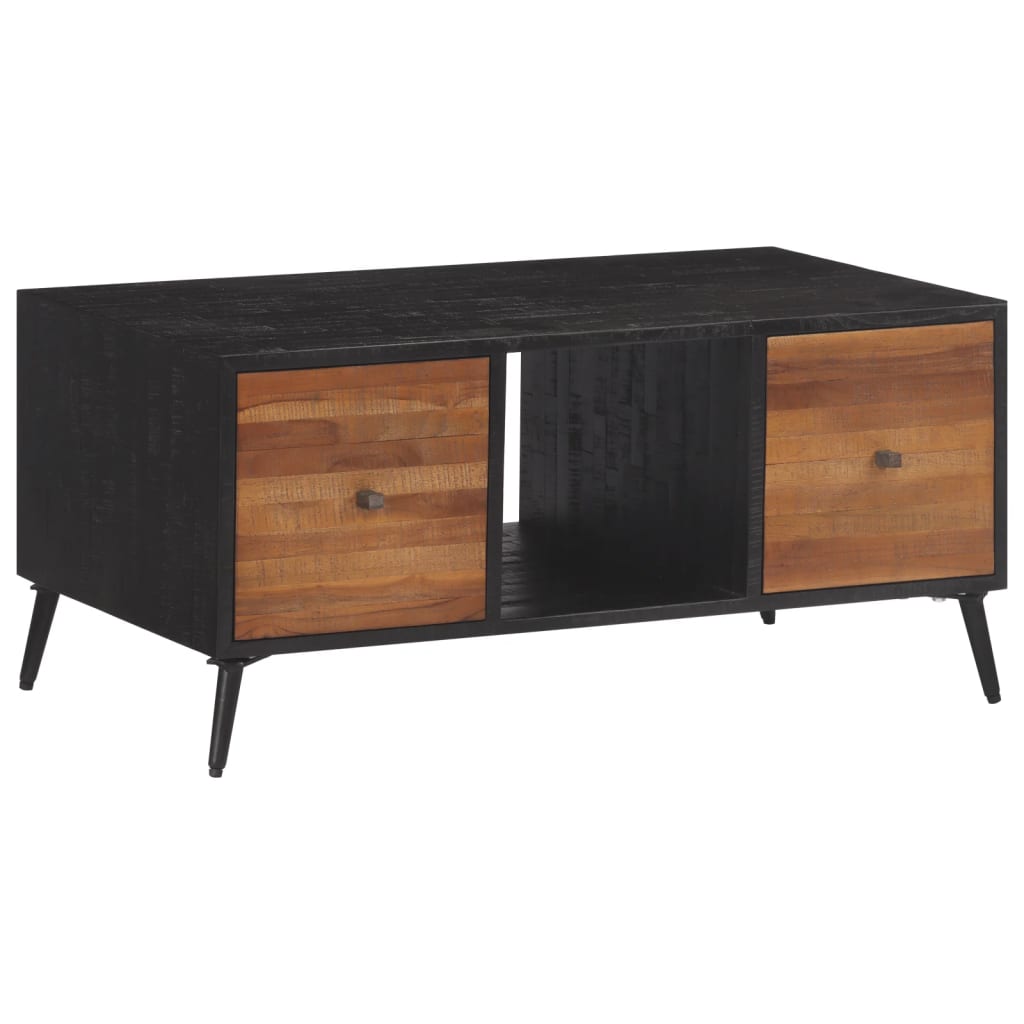 vidaXL Măsuță de cafea, 90x50x41 cm, lemn masiv de tec reciclat vidaXL Măsuță de cafea, 90x50x41 cm, lemn masiv de tec reciclat