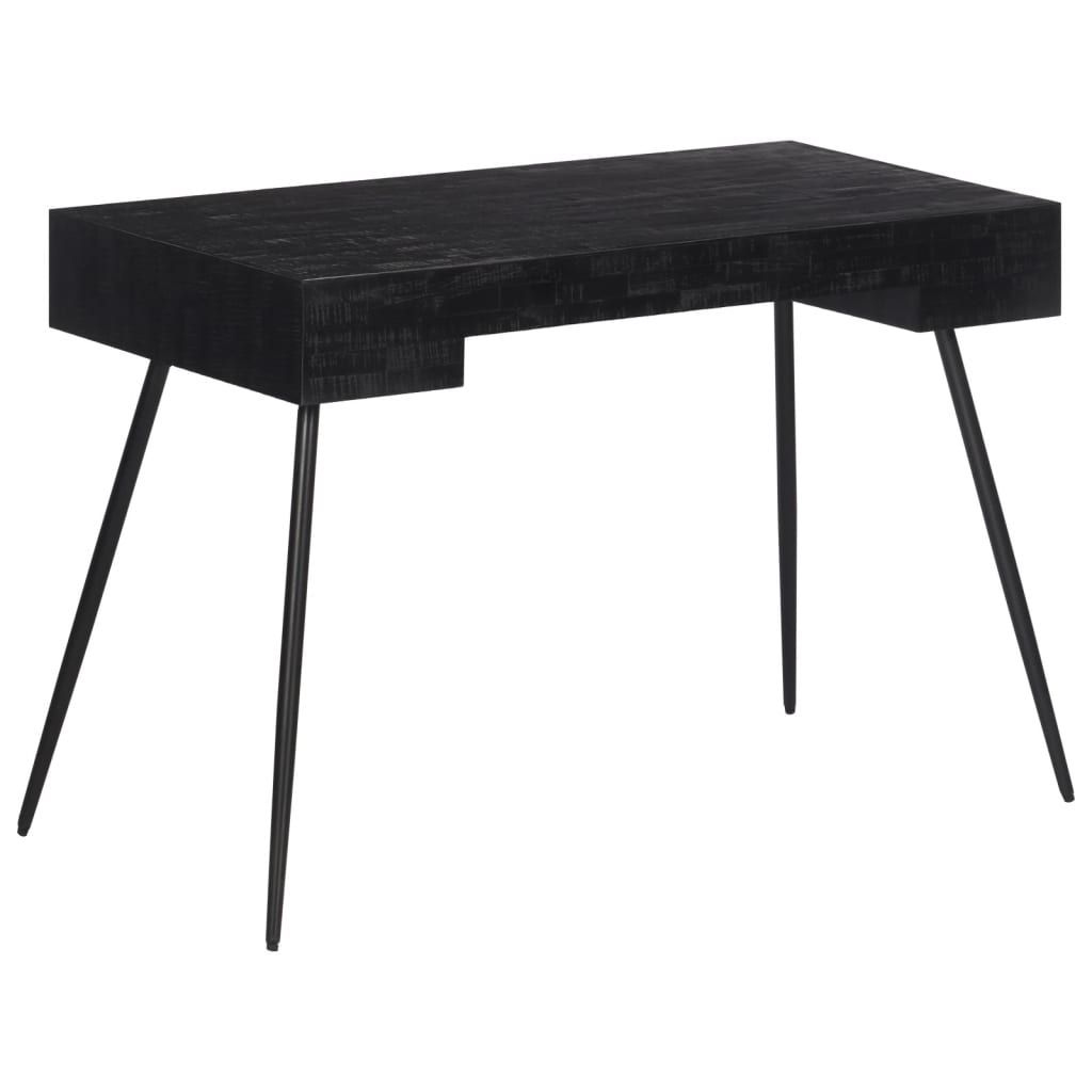 vidaXL Birou, 117x56,5x75 cm, lemn masiv de tec reciclat vidaXL Birou, 117x56,5x75 cm, lemn masiv de tec reciclat