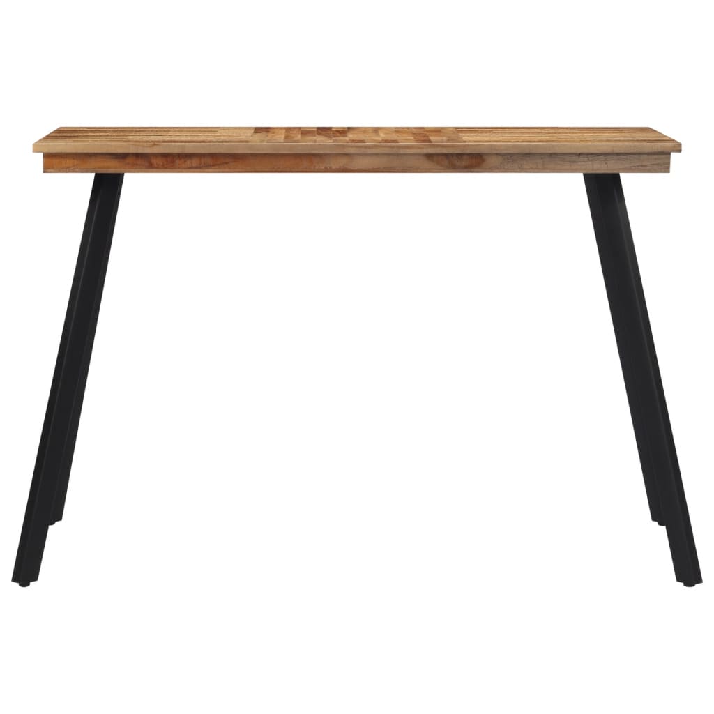 vidaXL Masă de sufragerie, 120x62x76 cm, lemn masiv de tec vidaXL Masă de sufragerie, 120x62x76 cm, lemn masiv de tec