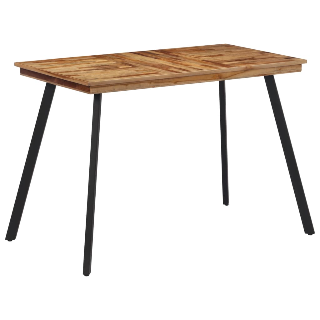 vidaXL Masă de sufragerie, 120x62x76 cm, lemn masiv de tec vidaXL Masă de sufragerie, 120x62x76 cm, lemn masiv de tec