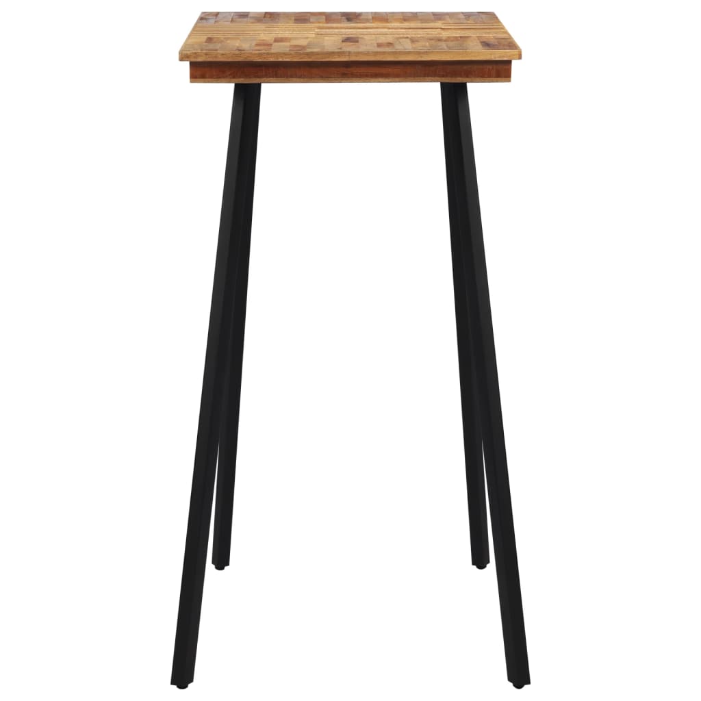 vidaXL Masă de bar, 110x55x105 cm, lemn masiv de tec
