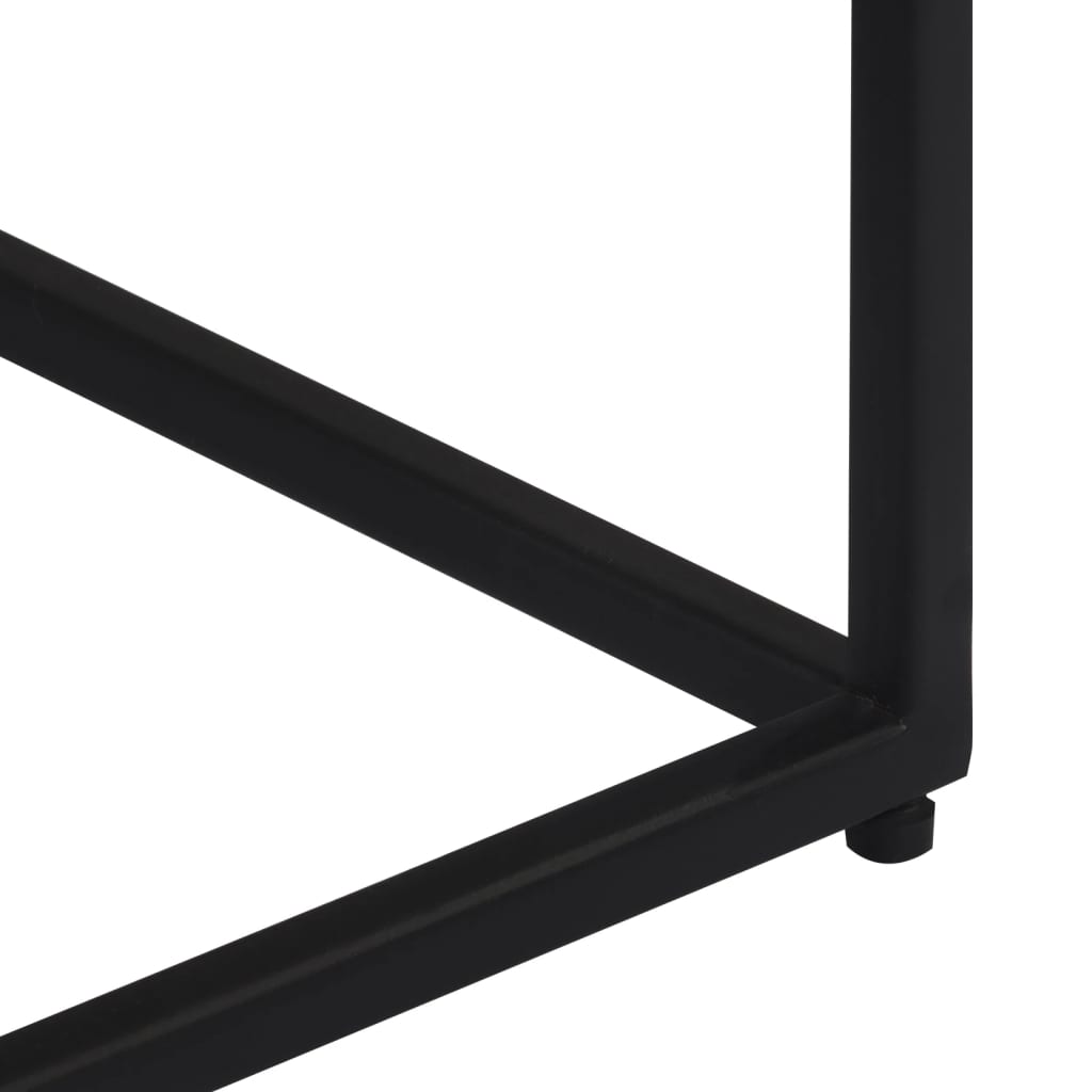 vidaXL Măsuțe de cafea suprapuse, 3 buc., lemn masiv de tec