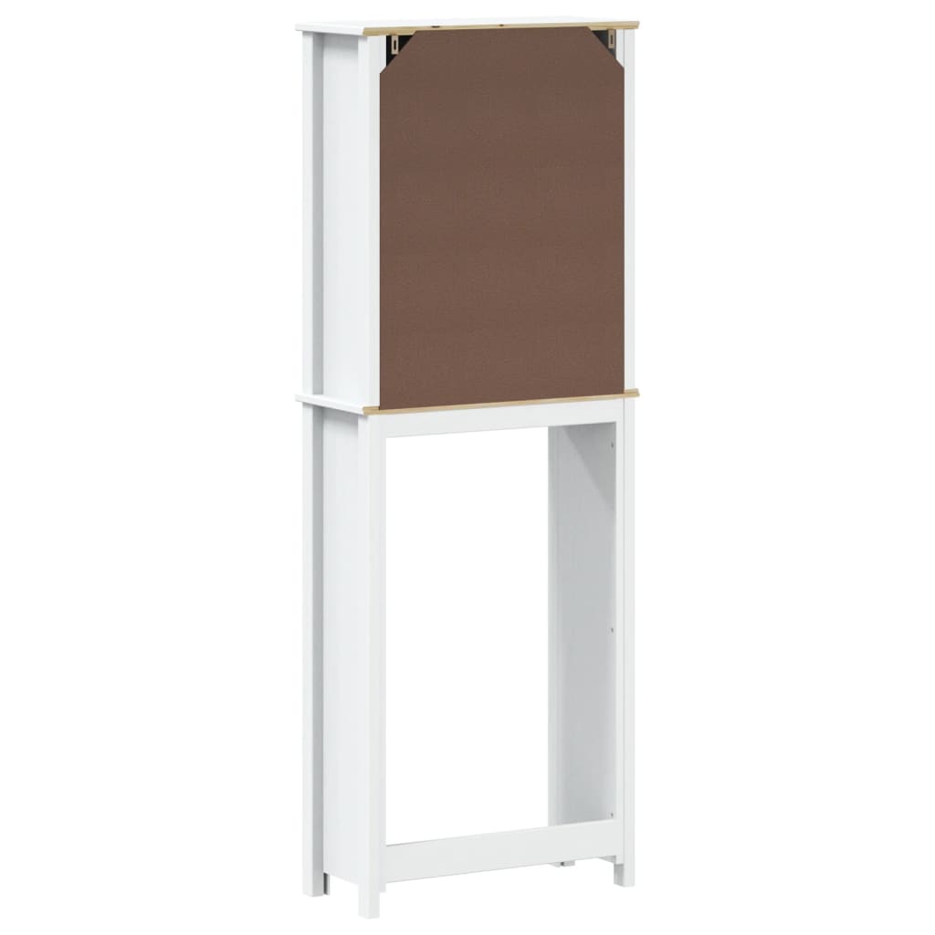 vidaXL Depozitare deasupra toaletei „BERG” alb 60x27x164,5 cm lemn vidaXL Depozitare deasupra toaletei „BERG” alb 60x27x164,5 cm lemn