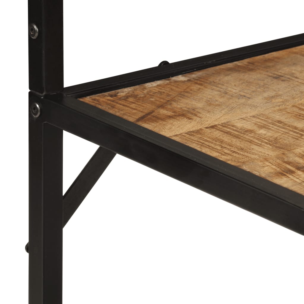 vidaXL Raft pentru haine, 90x35x180 cm, lemn masiv de mango și fier vidaXL Raft pentru haine, 90x35x180 cm, lemn masiv de mango și fier