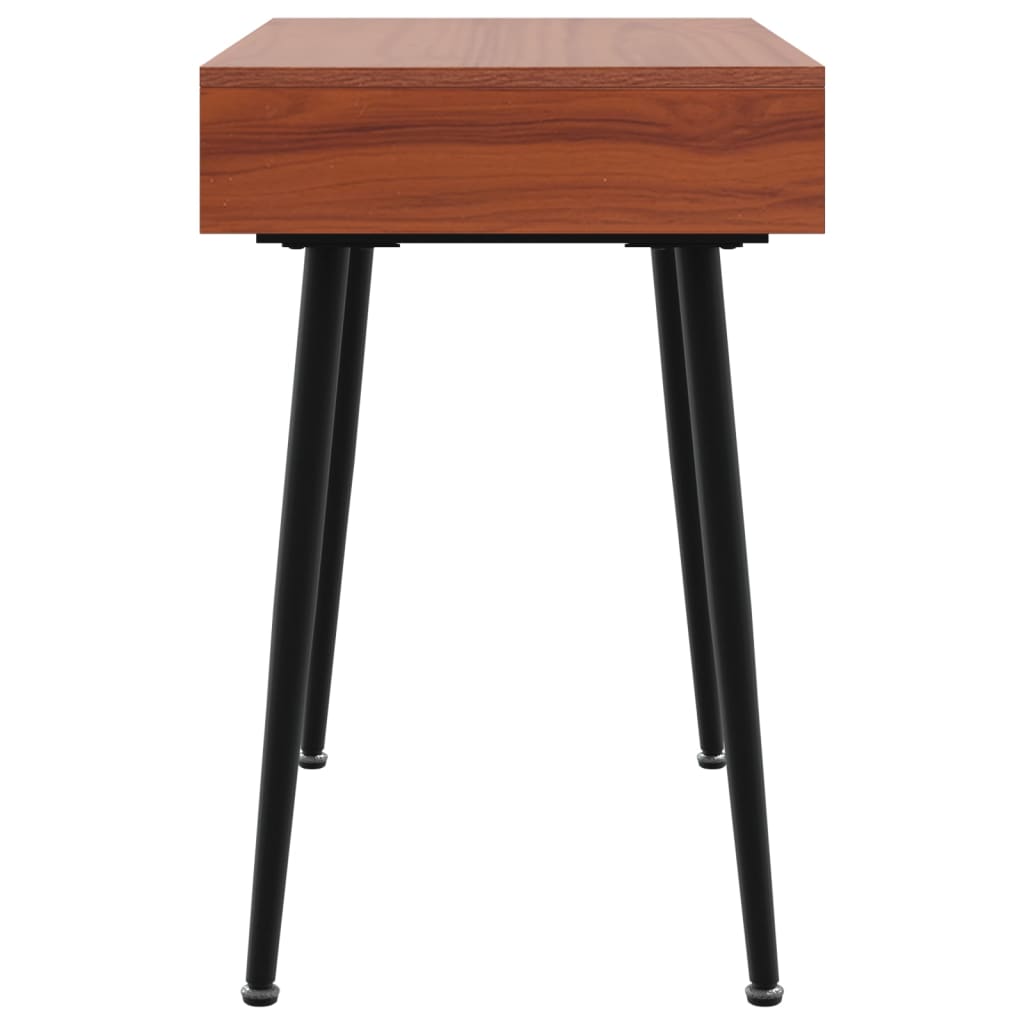 vidaXL Birou de computer cu sertar, maro, 110x50x75 cm, lemn prelucrat