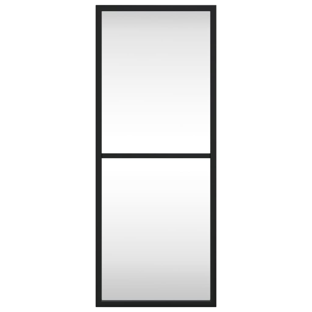 vidaXL Oglindă de perete, negru, 20x50 cm, dreptunghiulară, fier vidaXL Oglindă de perete, negru, 20x50 cm, dreptunghiulară, fier