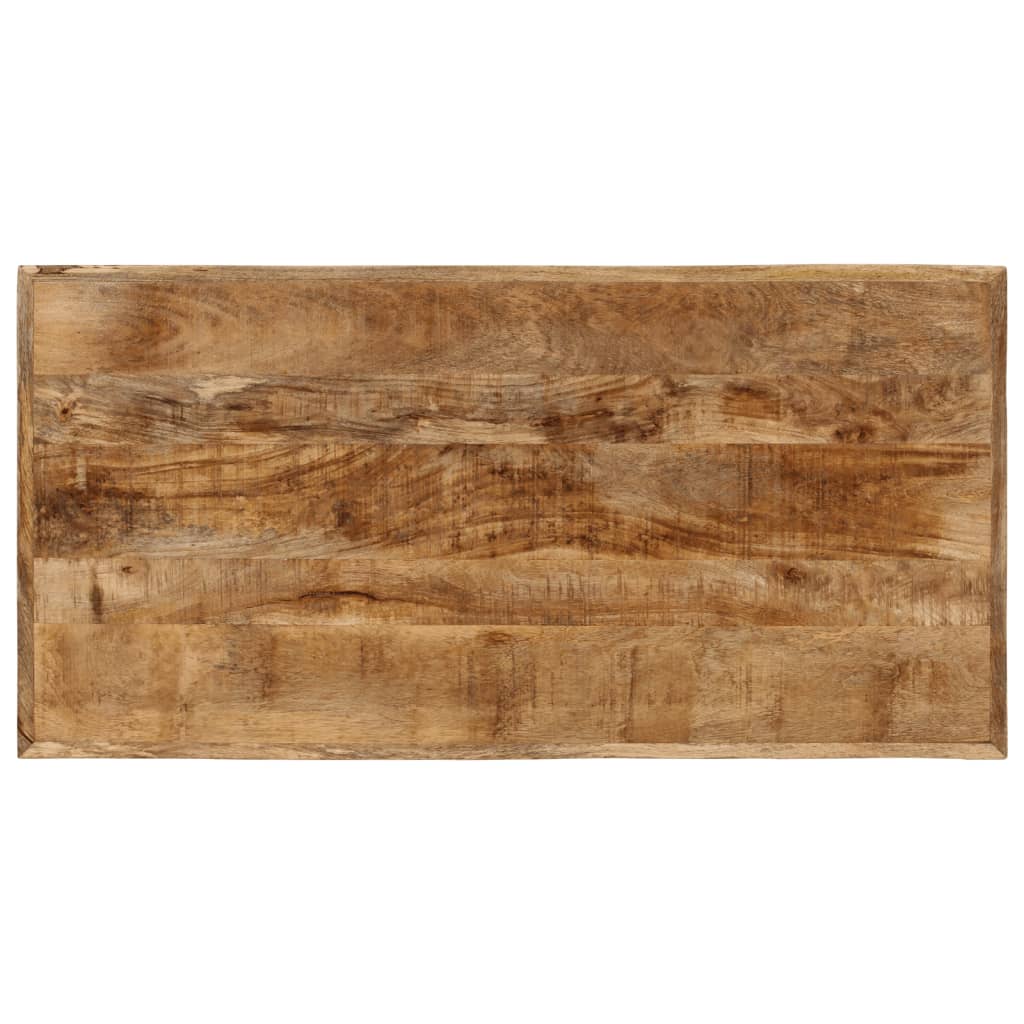 vidaXL Masă de bucătărie, 110x55x75 cm, lemn masiv de mango