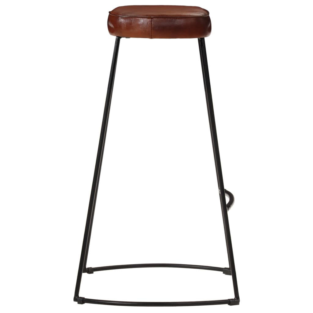 vidaXL Scaune de bar Gavin, 2 buc., maro închis, 44x37,5x78 cm vidaXL Scaune de bar Gavin, 2 buc., maro închis, 44x37,5x78 cm