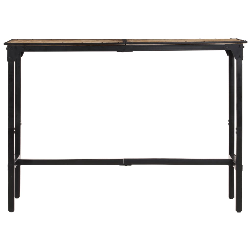 vidaXL Masă de bar, 150x55x107 cm, lemn masiv de mango nefinisat vidaXL Masă de bar, 150x55x107 cm, lemn masiv de mango nefinisat