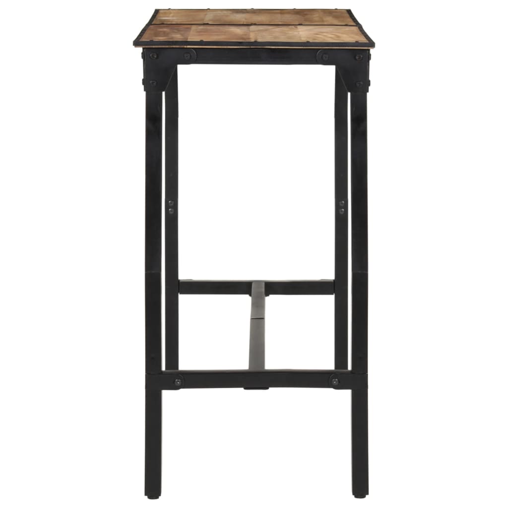 vidaXL Masă de bar, 150x55x107 cm, lemn masiv de mango nefinisat vidaXL Masă de bar, 150x55x107 cm, lemn masiv de mango nefinisat
