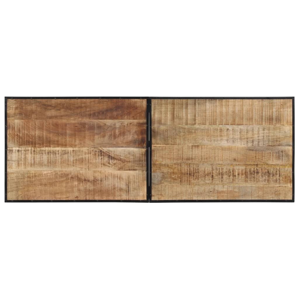 vidaXL Masă de bar, 150x55x107 cm, lemn masiv de mango nefinisat vidaXL Masă de bar, 150x55x107 cm, lemn masiv de mango nefinisat