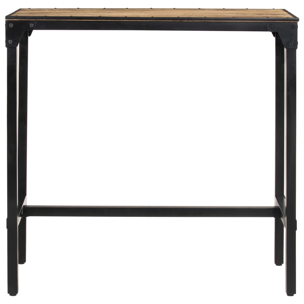 vidaXL Masă de bar, 110x55x107 cm, lemn masiv de mango nefinisat vidaXL Masă de bar, 110x55x107 cm, lemn masiv de mango nefinisat
