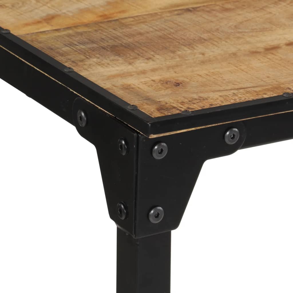 vidaXL Masă de bar, 110x55x107 cm, lemn masiv de mango nefinisat vidaXL Masă de bar, 110x55x107 cm, lemn masiv de mango nefinisat
