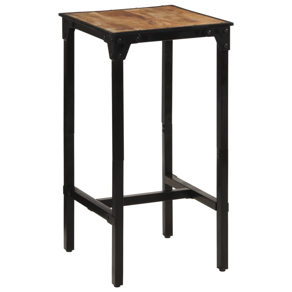 vidaXL Masă de bar, 60x55x107 cm, lemn masiv de mango nefinisat vidaXL Masă de bar, 60x55x107 cm, lemn masiv de mango nefinisat